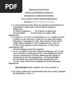 EEC232 Circuit Theory1 EXAM