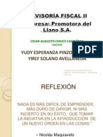 Revisoria Fiscal II Presenacion EMPRESA Riesgos