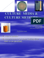 Culture Methods and Culture Media