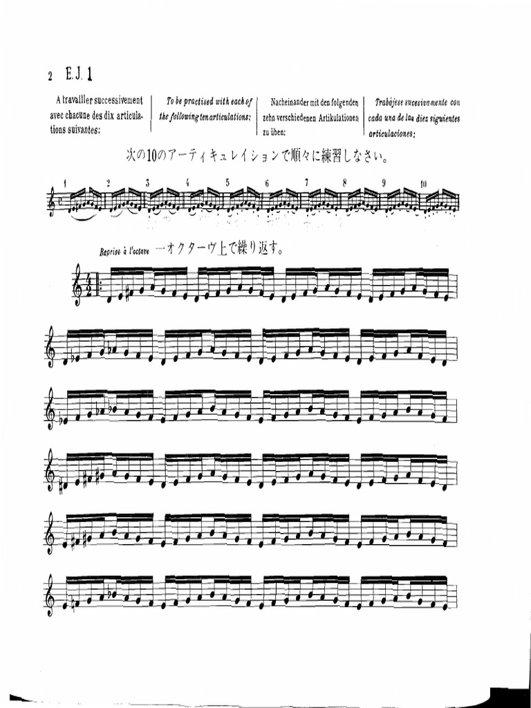 Taffanel & Gaubert 17 Big Daily Exercises