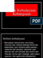 Dasar Kebudayaan Kebangsaan