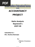 Download RatioAnalysis by Manoj K Singh SN17914126 doc pdf