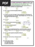 Teste De Inteligenta