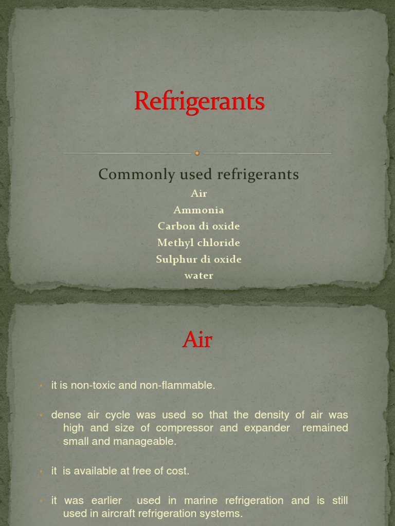 Refrigerant PDF Chlorofluorocarbon Heat Transfer
