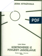 Ljubo BOBAN Kontroverze Iz Povijesti Jugoslavije 1 Dio Knjige