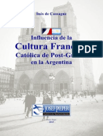 Inés de Cassagne - Influencia de la cultura francesa católica de post-guerra en Argentina