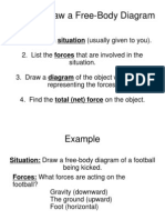 Free-Body Diagram Notes