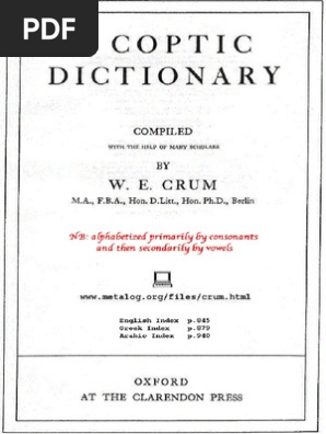 Crum_ A Coptic Dictionary.pdf