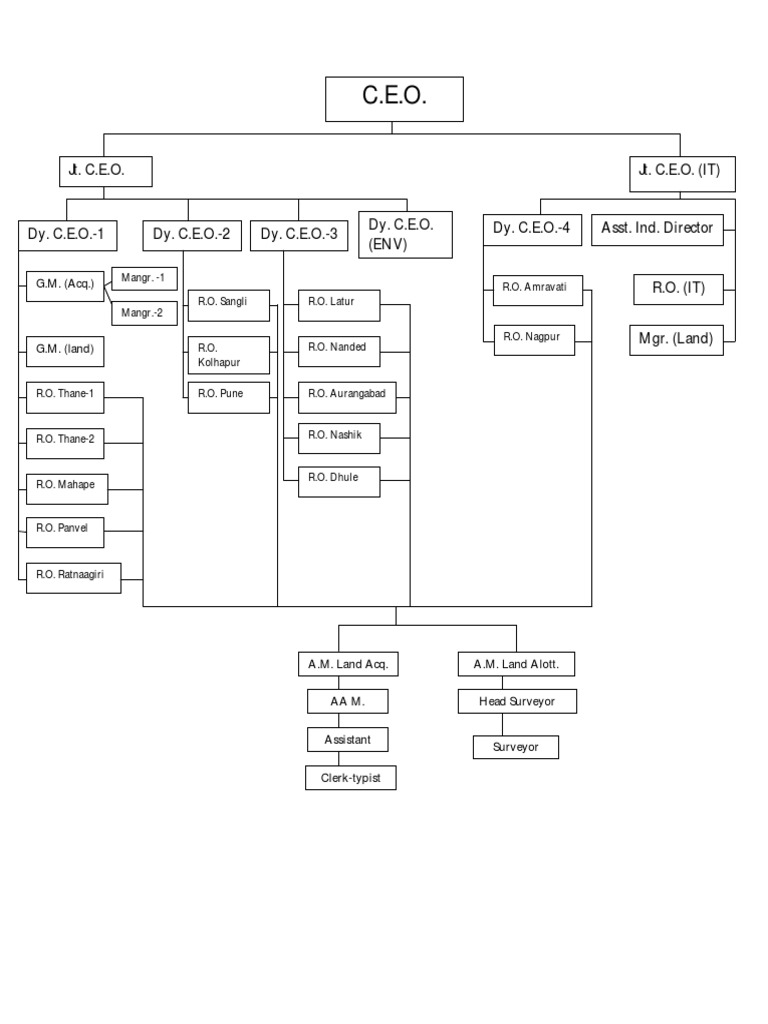 MIDC Organizational Structure Overview | PDF | Travel | Science ...