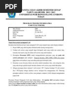 Jawaban Soal Final Test ERP