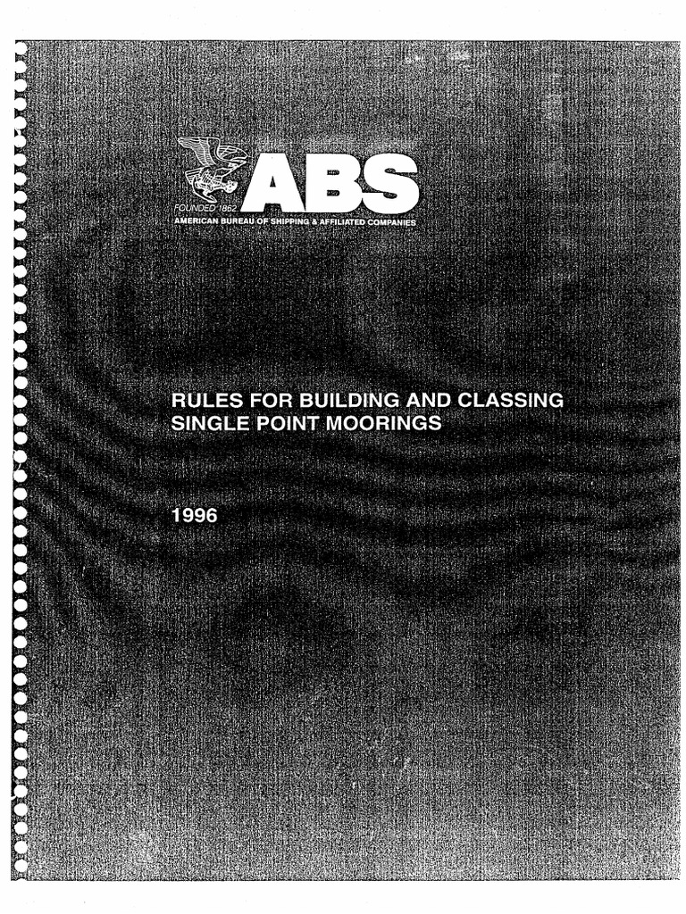 ABS Rules For Building and Classing PDF