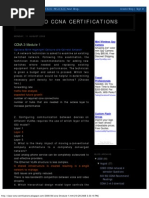 CISCO CCNA Certifications - CCNA 3 - Module 1 PDF
