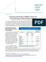 Social Security Keeps 22 Million Americans Out of Poverty: A State-By-State Analysis