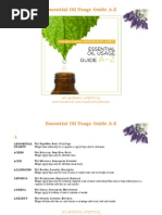 Download dTERRA Essential Oil Usage Guide A-Z by Jacqui Decker SN179182368 doc pdf