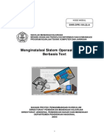 14. Menginstalasi Sistem Operasi Jaringan Berbasis Text