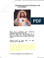 Oracion para Reparar Pecados Peopios y de Los Demas PDF