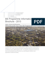 IISc BS Programme Guide