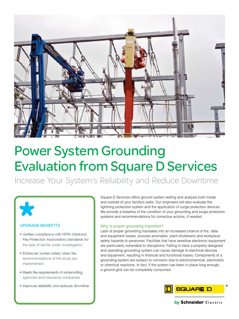 Power System Grounding Evaluation From Square D Services: Increase Your ...