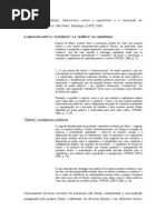 Wood, W. - Democracia Contra o Capitalismo