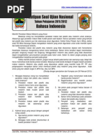 Download 3 Soal UN SD 2012pdf by Nurlailah Sidiq SN179199474 doc pdf