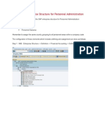 SAP HCM - Enterprise Structure for Personnel Administration.doc