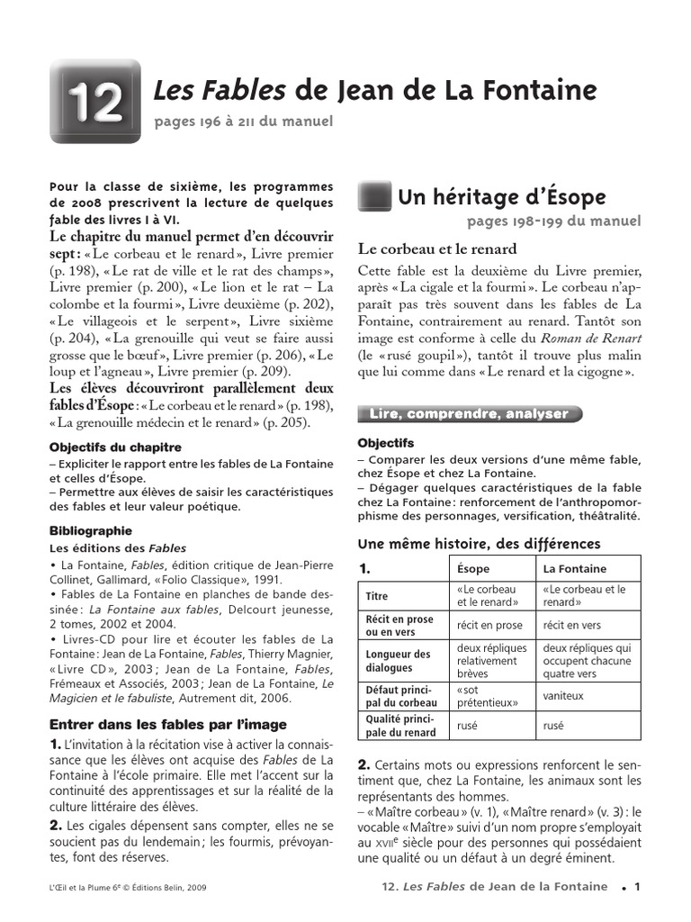 Les bons profs la fontaine image