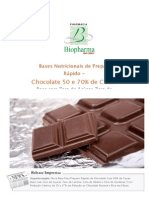 40 - HDL-LDL x Chocolate de Cacau