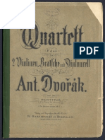 Dvorak American - Quartet - Full - Score PDF