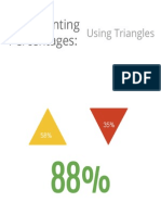 Representing Percentages:: Using Triangles