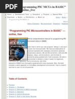 Programming PIC MCUs in Basic PDF