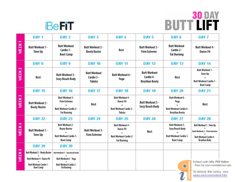 30 Day Butt Lift PDF