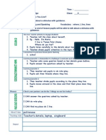 Do Now' Starter Activity To Engage Students: Politeness Teacher's Details, Laptop, Singboard