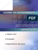 UAT - Diseño de Experimentos PDF