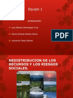 Redistribución de los Recursos y sus riesgos