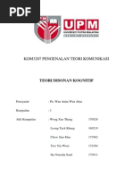 Download KOM3207 Teori Disonan Kognitifdocx by Benjamin Leong SN179231842 doc pdf