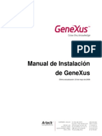 Genexus X Manual Instalacion Esp