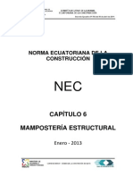 Nec Cap6 Mamposteria Estructural
