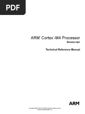 Cortex M4 Reference Manual Arm Architecture Instruction Set