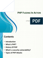 PHP Fuzzing in Action