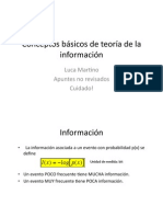 Te or i a Informacion