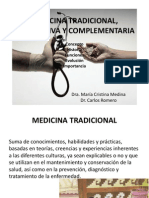 Medicina Tradicional, Alternativa y Complementaria 2013