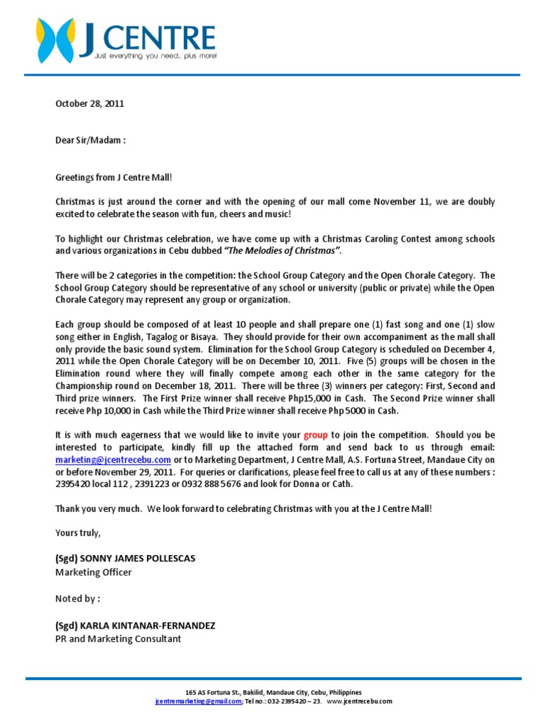 Christmas Caroling Letter Groups Pdf