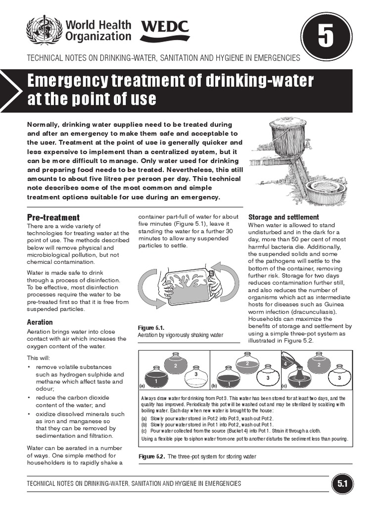 tn5 Treatment Water en PDF | PDF | Drinking Water | Filtration
