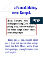 Mantra Panulak Maling PDF