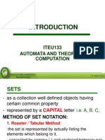 002 - Module 1 Introduction To Theory of Computations