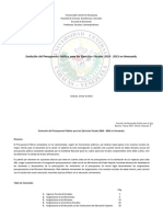 Evolución del Presupuesto Público para los Ejercicios Fiscales 2010 - 2013 en Venezuela..pdf