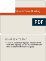 Team Work and Team Building.ppt