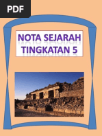 Nota Sejarah T5 PDF