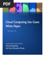 Cloud Computing Use Cases Whitepaper