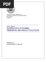 The Use of RNC E-Mail Accounts by White House Officials